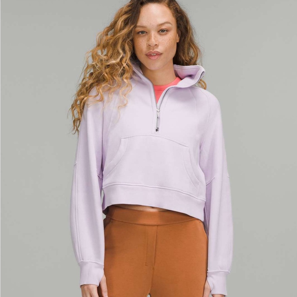 Lululemon Scuba Oversized Funnel Neck Half Zip XS/S